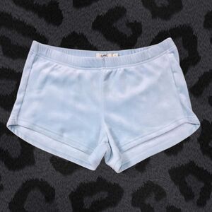 UGG VELVET BLUE SHORTS